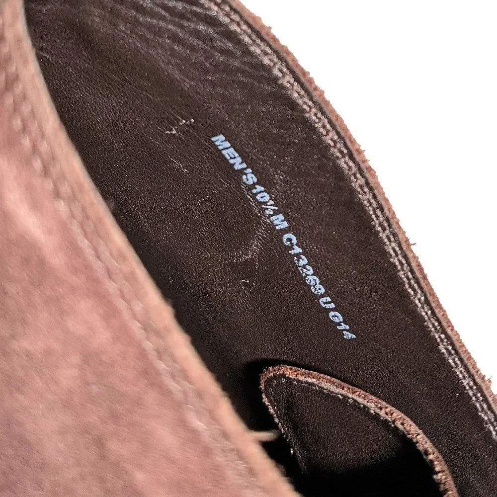 Cole Haan Gran.OS Suede Plum Chukka Sz 10.5